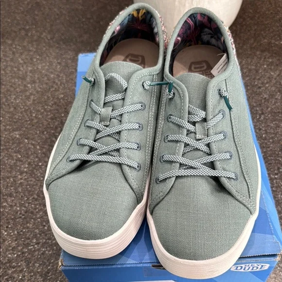 Hey Dude Sage Green Lace-Up Shoes
Womens - Picture 1 of 5